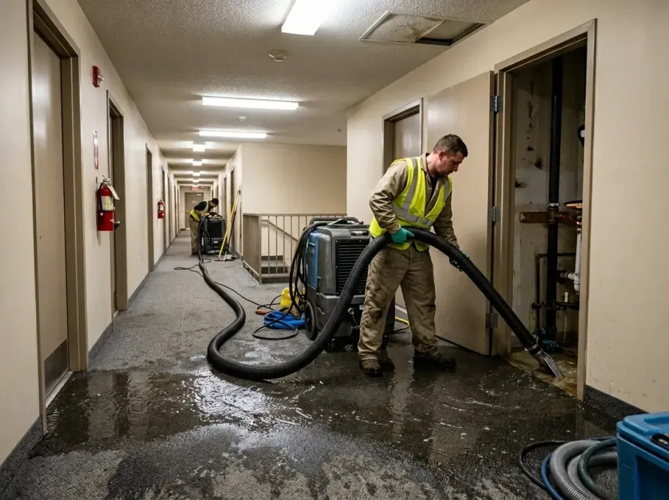 multi-unit-apartment-hallway-f-005 — frequently asked questions, Emergency Burst Pipe Water Extraction & Removal in Unalaska…
